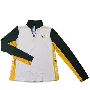 Green Bay Packers women's quarter zip up